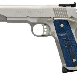 PISTOLET COLT GOLD CUP TROPHY 5´´ INOX BROSSE 45ACP