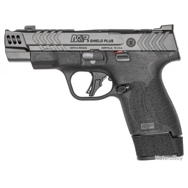 PISTOLET S&W PC MP9 SHIELD PLUS CARRY COMP 9X19