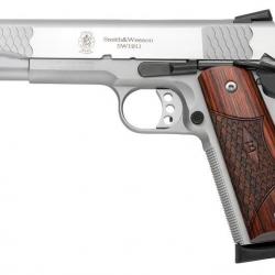 PISTOLET S&W 1911 E SERIES STAINLESS CAL.45ACP