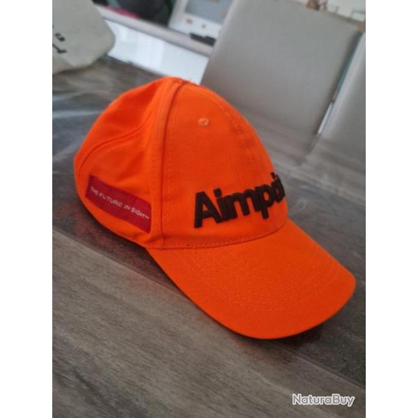 Casquette orange Aimpoint