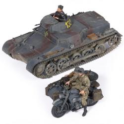 Maquette à monter - Panzer 1 ausf.B et moto 1/35 | Academy (0000 2924)