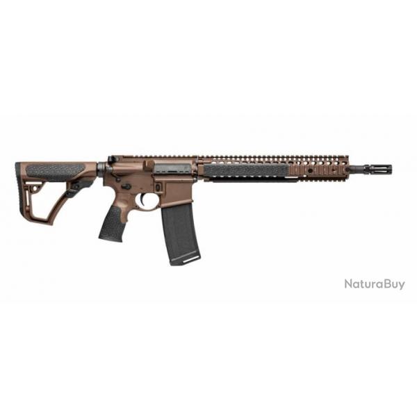 Carabine Daniel Dfense M4A1 14.5'' calibre. 223rem Coyote Brown