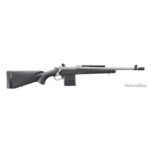 Carabine Ruger Gunsite Scout inox M77-GS 308W - crosse synthtique