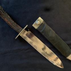 couteau BOWIE KNIFE Sheffield USA, marquages de fabricant Wostenholm and Son, civil war IXL