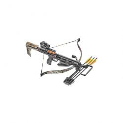 Arbalete Classique Ek-Poelang Jag 2 Pro Deluxe Camo 260fps 175lbs Avec Lunette De Visee Et Accessoir