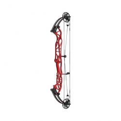 Arc à poulie HOYT Concept X 37 Branches Noires - Gaucher / Rouge Flare / 40-50 Livres