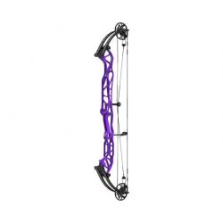 Arc à poulie HOYT Concept X 40 Branches Noires - Droitier / Violet / 40-50 Livres