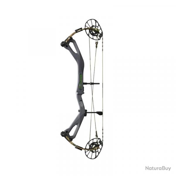 Arc  poulie PSE Carbon Levitate E2 - Droitier / Gunship / 70 Lbs
