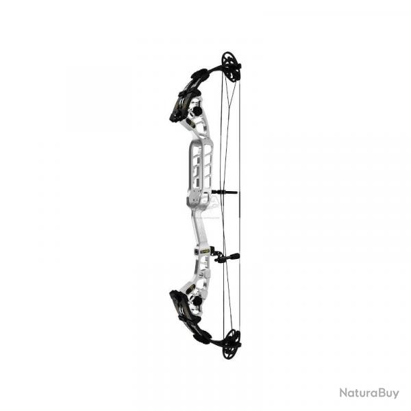 Arc  poulie Sanlida Hero 37 II - Droitier / Argent / 50-60 Livres