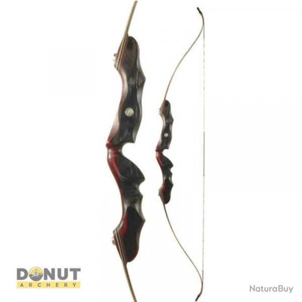 Arc Traditionnel Demontable Kaiser Culzean 64" - Gaucher / 40Lbs / ROUGE/NOIR