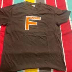 T shirt Franchi Marron Taille XL