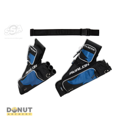 Carquois Avalon Classic - Droitier / Noir / Bleu