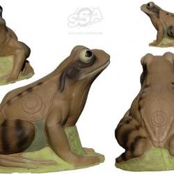 Cible 3D 3Di Grenouille Blue - Marron