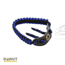 Dragonne Tir à l'Arc Easton Deluxe Paracord Diamond - Bleu