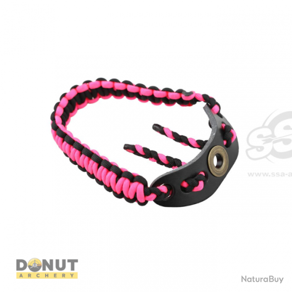 Dragonne Tir  l'Arc Easton Deluxe Paracord Diamond - Rose