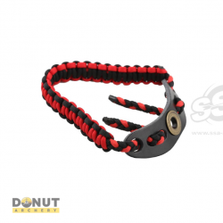 Dragonne Tir à l'Arc Easton Deluxe Paracord Diamond - Rouge