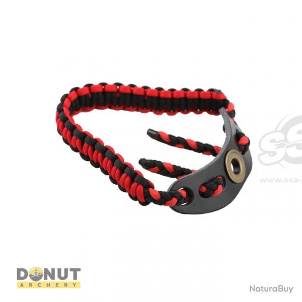 Dragonne Tir  l'Arc Easton Deluxe Paracord Diamond - Rouge