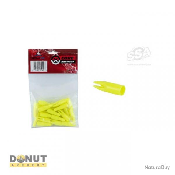 Encoche Couvrante CORE Recreation 7mm (par 25) - Jaune Opaque / 7MM