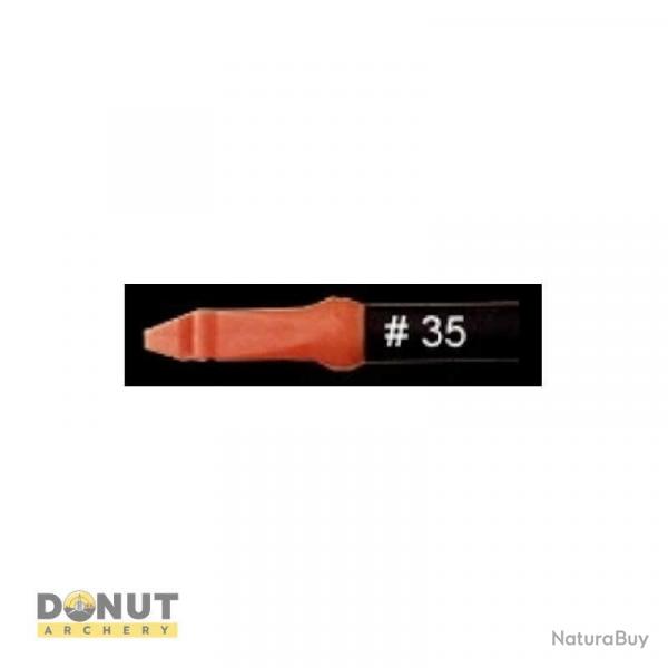 Encoche Interieure Beiter In/Out ACE (par 25) - Orange Opaque #35 / Taille 2 Hunter