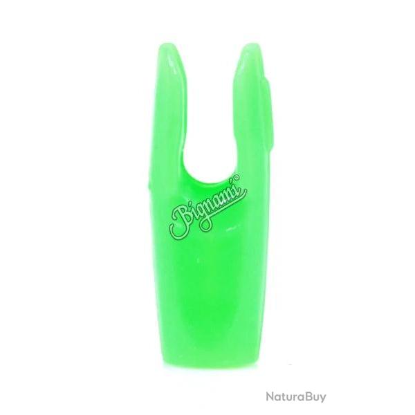 Encoche Pin Cross X Long - Vert Fluo Opaque