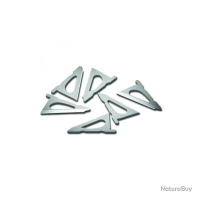 Lot De 5 Lames De Rechange Rotatives Perforées Pour Crochet Et