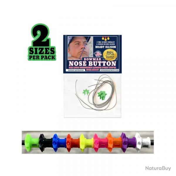 Nose Button Bowmar Recurve - Vert