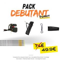 Pack Débutant : Kit d'équipements de l'archer - Droitier / Small / Orange