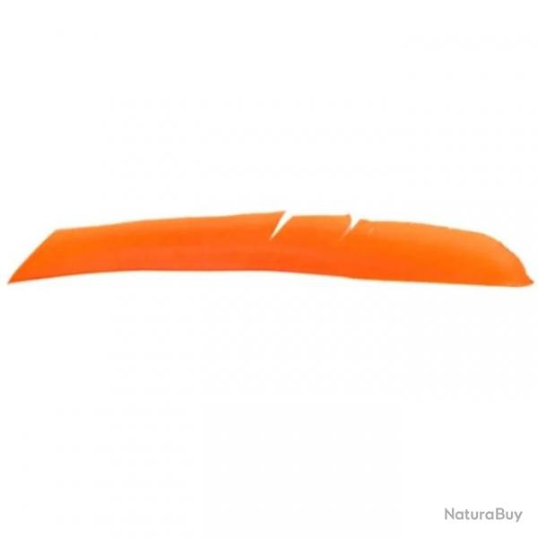 Plume Naturelle Gateway Entiere - Droite / 10 Pouces / Orange