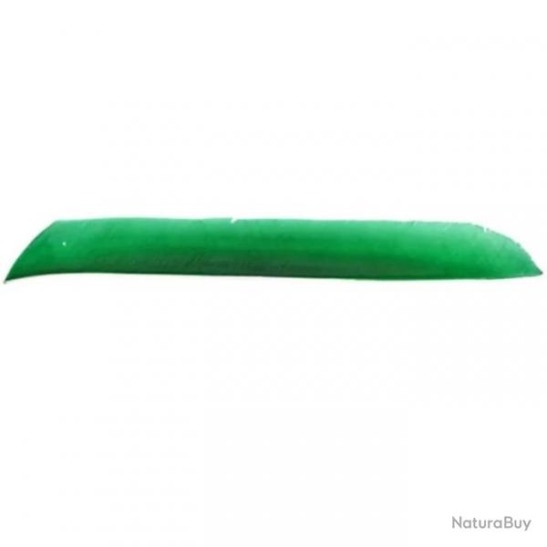 Plume Naturelle Gateway Entiere - Droite / 10 Pouces / Vert