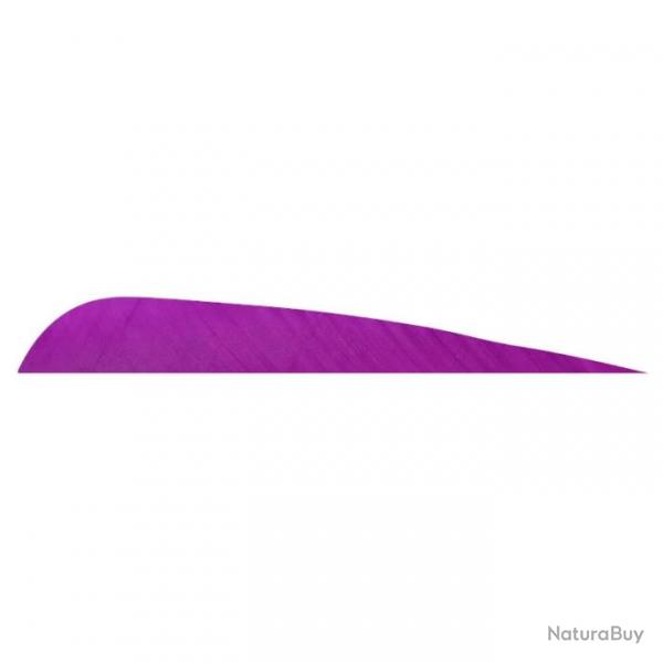 Plume Naturelle Gateway Parabolique - 3 Pouces / Violet