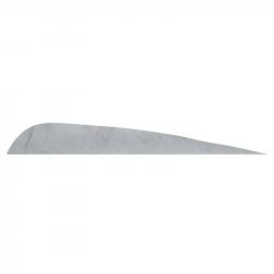 Plume de flèche Naturelle Gateway Parabolique - 4 Pouces / Gris