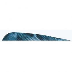 Plume Naturelle Gateway Parabolique - 4 Pouces / Bleu Camo