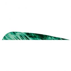 Plume Naturelle Gateway Parabolique - 4 Pouces / Vert Camo