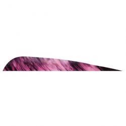 Plume Naturelle Gateway Parabolique - 4 Pouces / Violet Camo