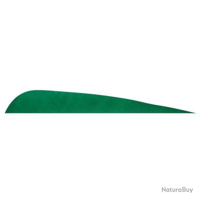 50 Ailettes Plumes 5 Pouces Pour Flèches, Gauche, Marron - Uxcell