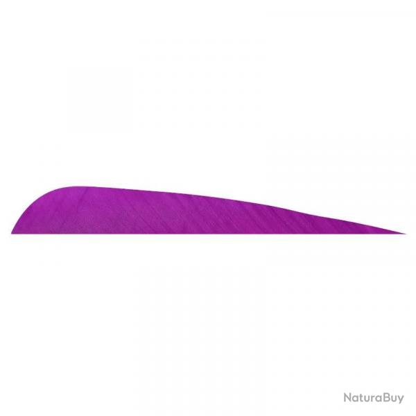 Plume de flche Naturelle Gateway Parabolique - 5 Pouces / Violet