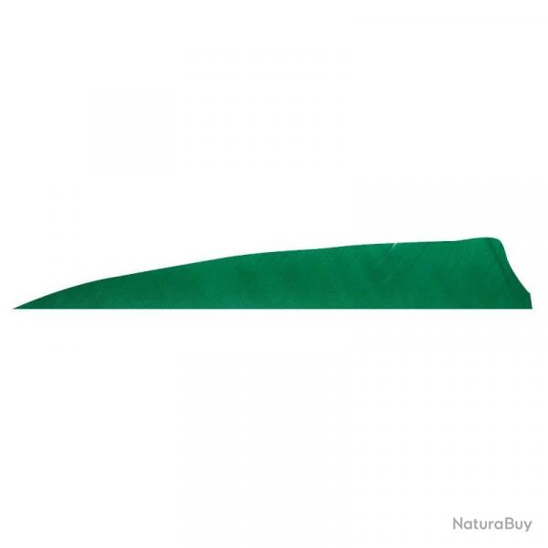 Plume de flche Naturelle Gateway Shield - 3 Pouces / Vert