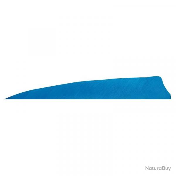 Plume de flche Naturelle Gateway Shield - 4 Pouces / Bleu