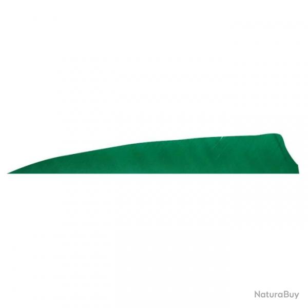 Plume Naturelle Gateway Shield - 4 Pouces / Vert