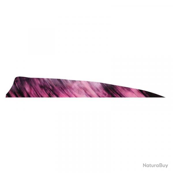 Plume de flche Naturelle Gateway Shield - 4 Pouces / Violet Camo
