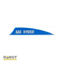 Plume Plastique AAE Hybrid 1.85 - Bleu