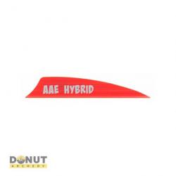 Plume Plastique AAE Hybrid 1.85 - Rouge