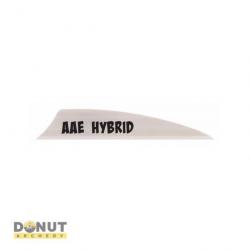 Plume Plastique AAE Hybrid 1.85 - Blanc