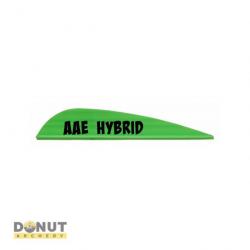 Plume Plastique AAE Hybrid 26 - Vert Fluo