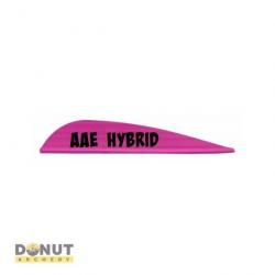 Plume Plastique AAE Hybrid 26 - Rose Fluo