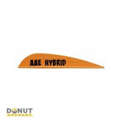 Plume Plastique AAE Hybrid 26 - Orange Sunset Gold