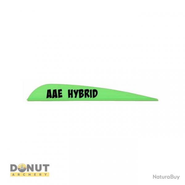 Plume Plastique AAE Hybrid 40 - Vert Fluo