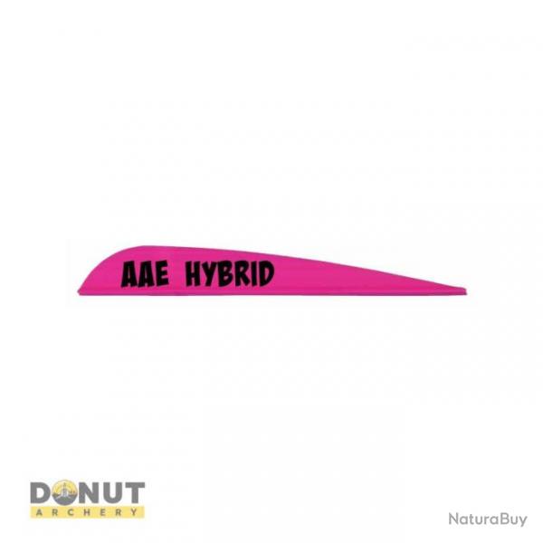 Plume Plastique AAE Hybrid 40 - Rose Fluo