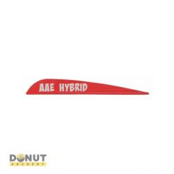 Plume Plastique AAE Hybrid 40 - Rouge