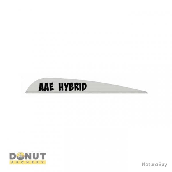 Plume Plastique AAE Hybrid 40 - Blanc